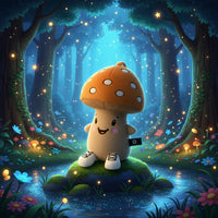 The clearing of twinkling stars