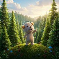 Aaron discovers evergreen trees